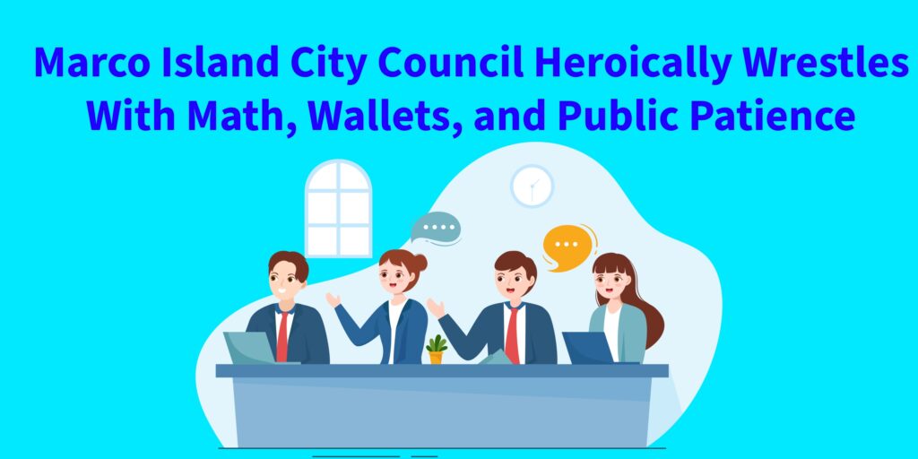 Marco Island City Council Heroically Wrestles With Math, Wallets, and Public Patience