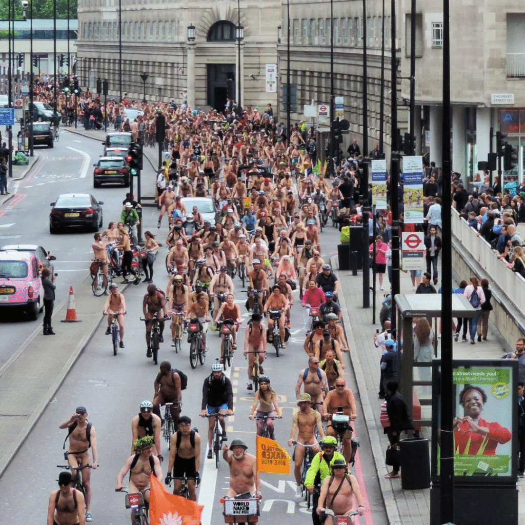 World Naked Bike Ride: Humanityâs Bold Stand Against Fossil Fuels, Fabric, and Dignity
