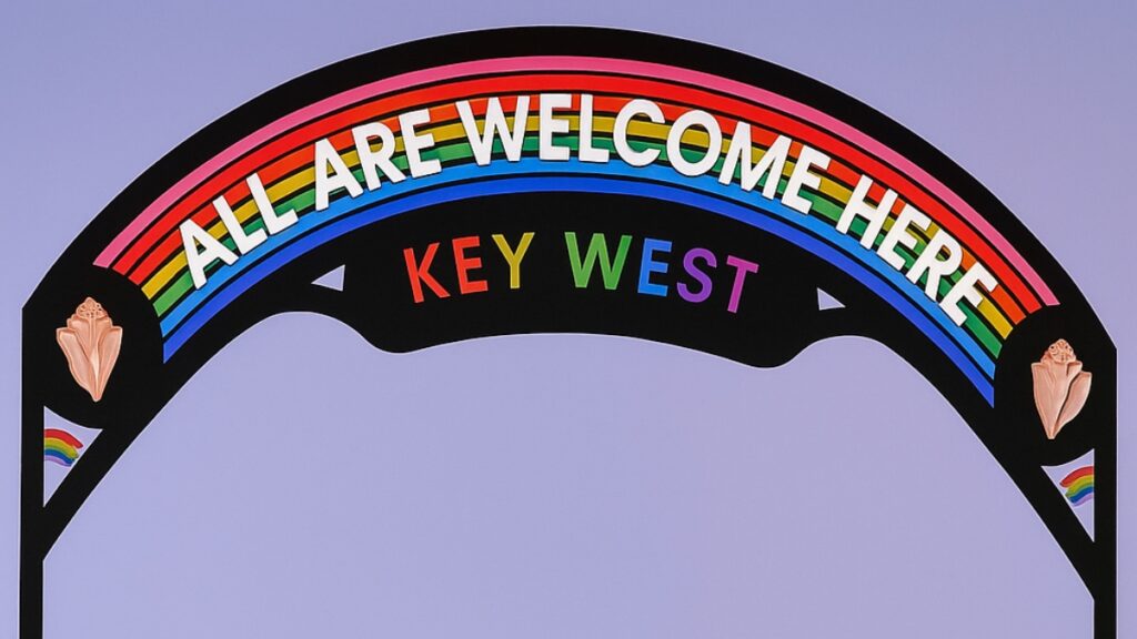 🌈✨GLITTER-BOMB ALERT FROM THE CONCH REPUBLIC!✨🌈 Key West Is Replacing Its Rainbows — With a Dazzling New Arch of Inclusion!