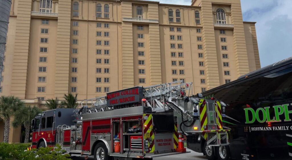 🔥 Fire Contained at Ritz-Carlton Naples — No Injuries Reported
