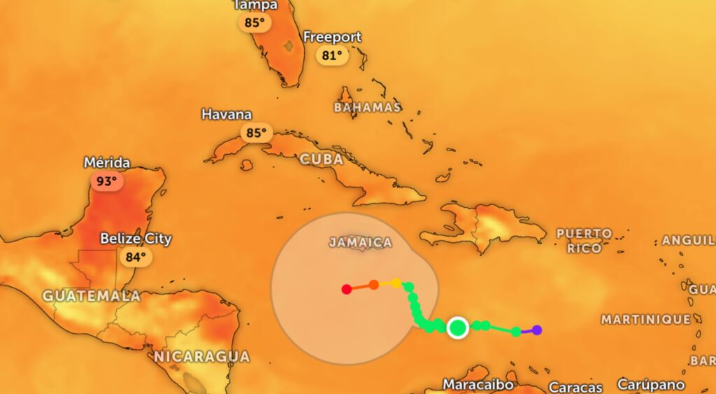 Tropical Storm Melissa Expected to Rapidly Intensify Into Category 4 Hurricane