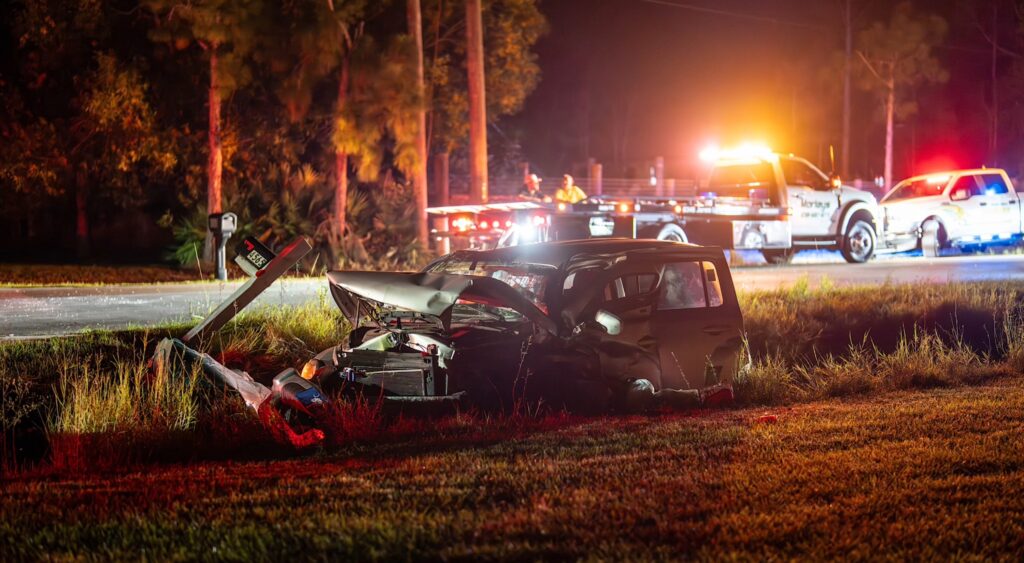Three Seriously Injured in Head-On Crash on Everglades Blvd in Golden Gate Estates