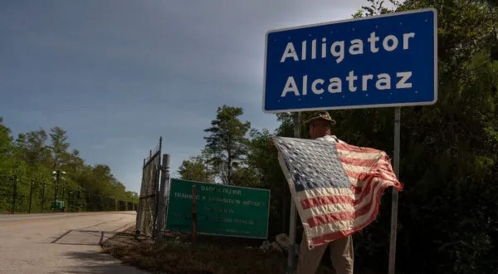 Federal Judge Denies Request to Shut Down Florida’s ‘Alligator Alcatraz’ Detention Facility
