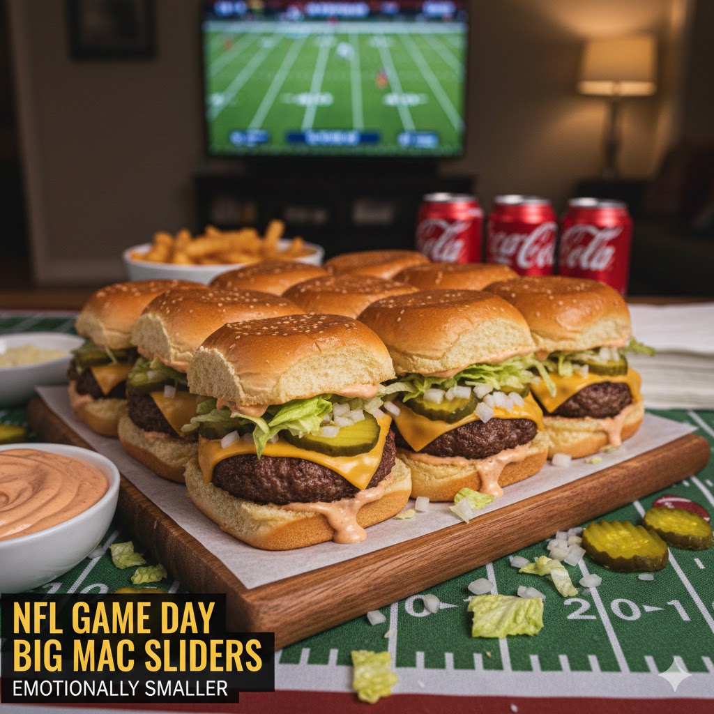 NFL Game Day Big Mac Sliders