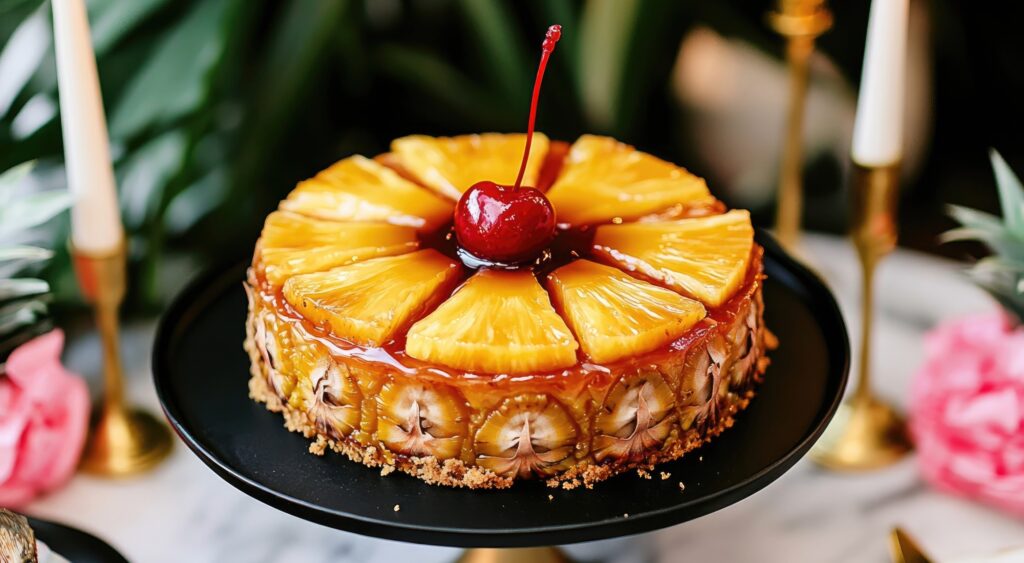 Tiny but Mighty Pineapple Upside-Down Cake