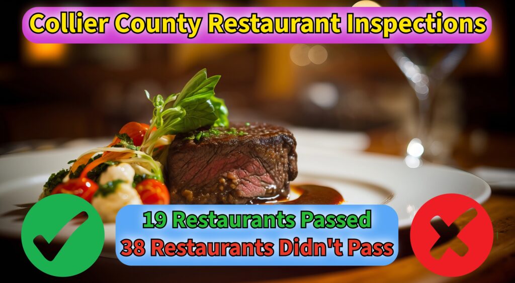 Naples-Area Restaurant Inspections: 19 Establishments Shine With Zero Violations, Dozens Face Warnings and Penalties