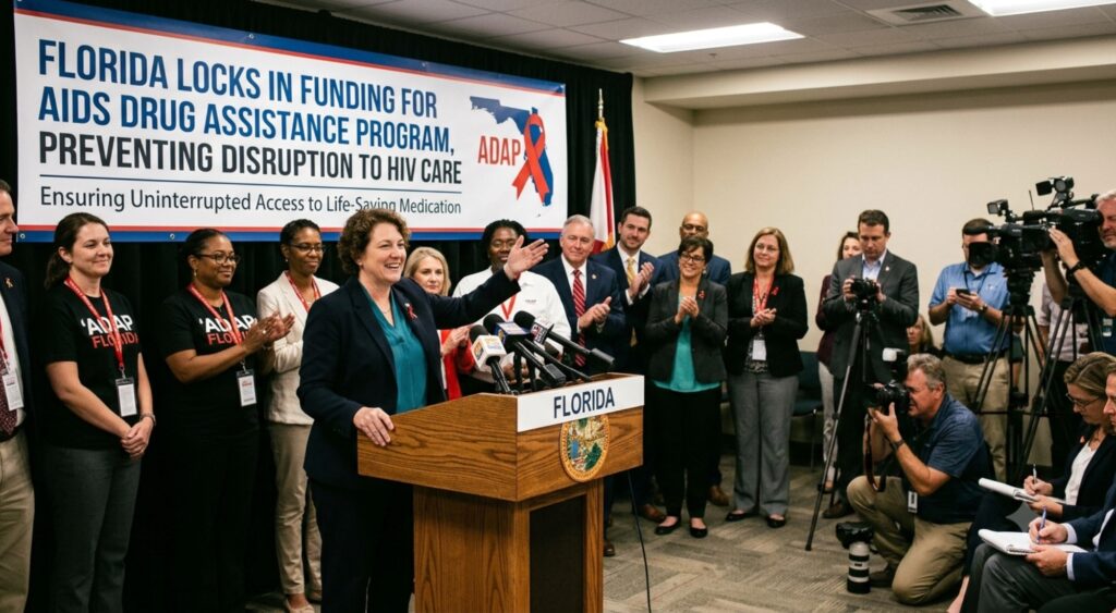 Florida Locks In Funding for AIDS Drug Assistance Program, Preventing Disruption to HIV Care