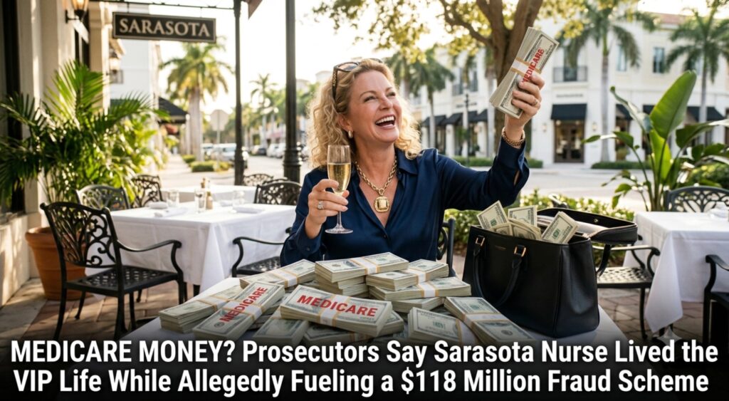 Medicare Money? Prosecutors Say Sarasota Nurse Lived the VIP Life While Allegedly Fueling a $118 Million Fraud Scheme