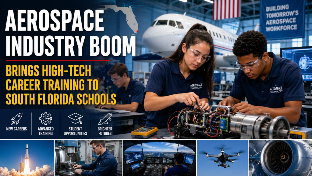 Aerospace Industry Boom Brings High-Tech Career Training to South Florida Schools