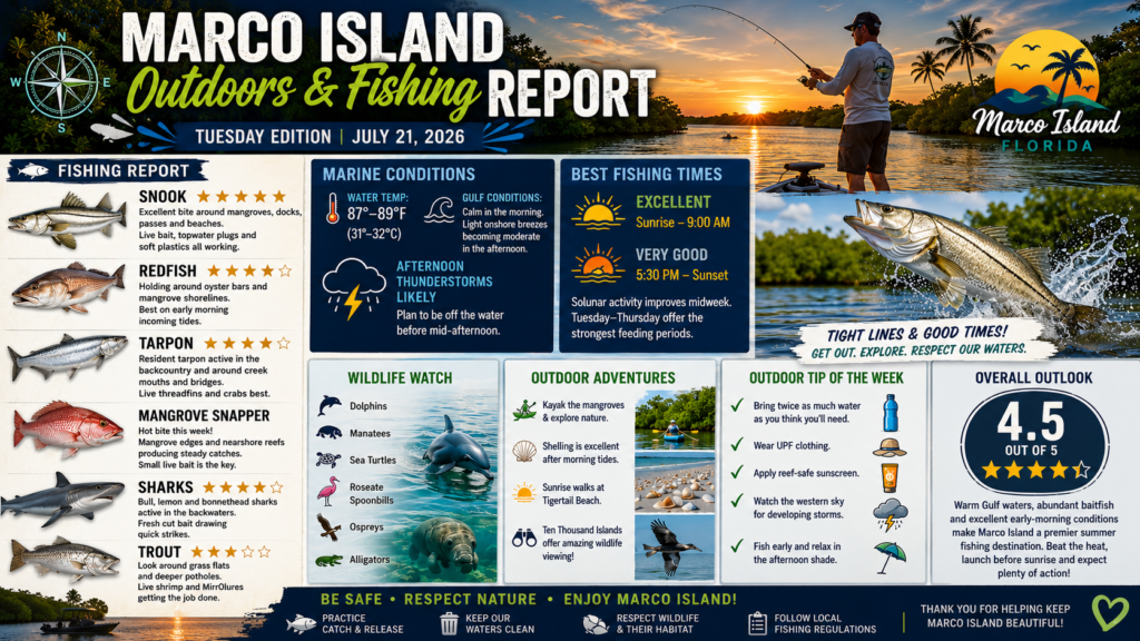 Marco Island Outdoors & Fishing Report